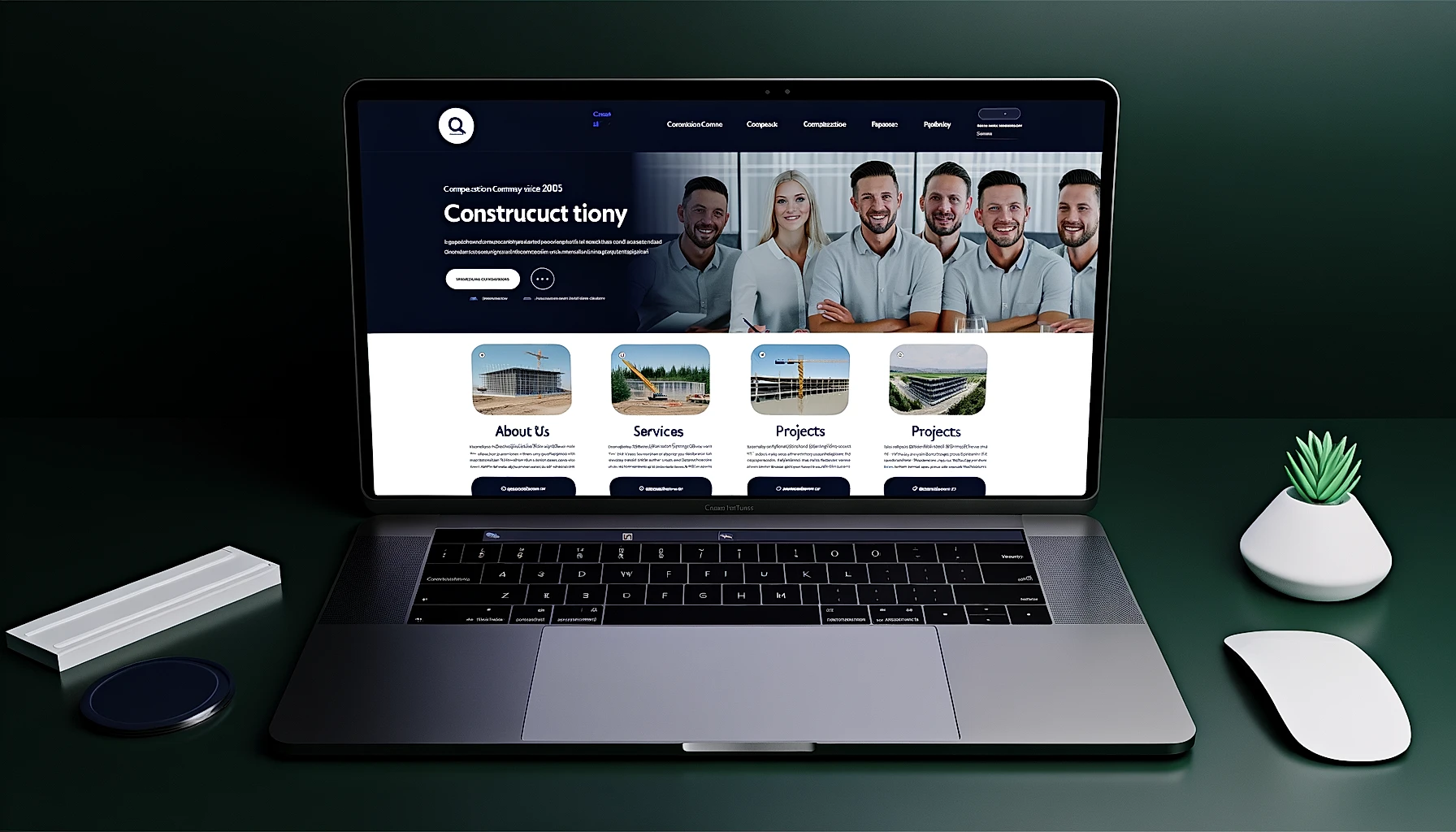 Создание корпоративного сайта