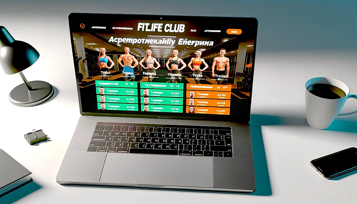 Сайт фитнес-клуба FitPrime