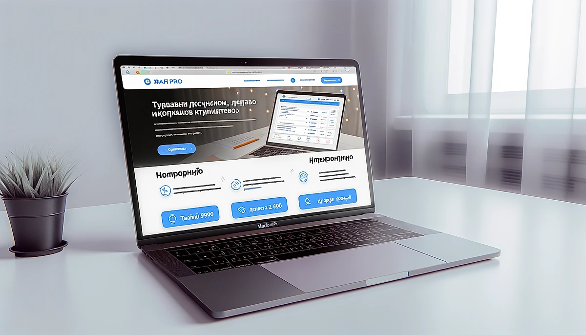 Лендинг SaaS-сервиса TaskFlow