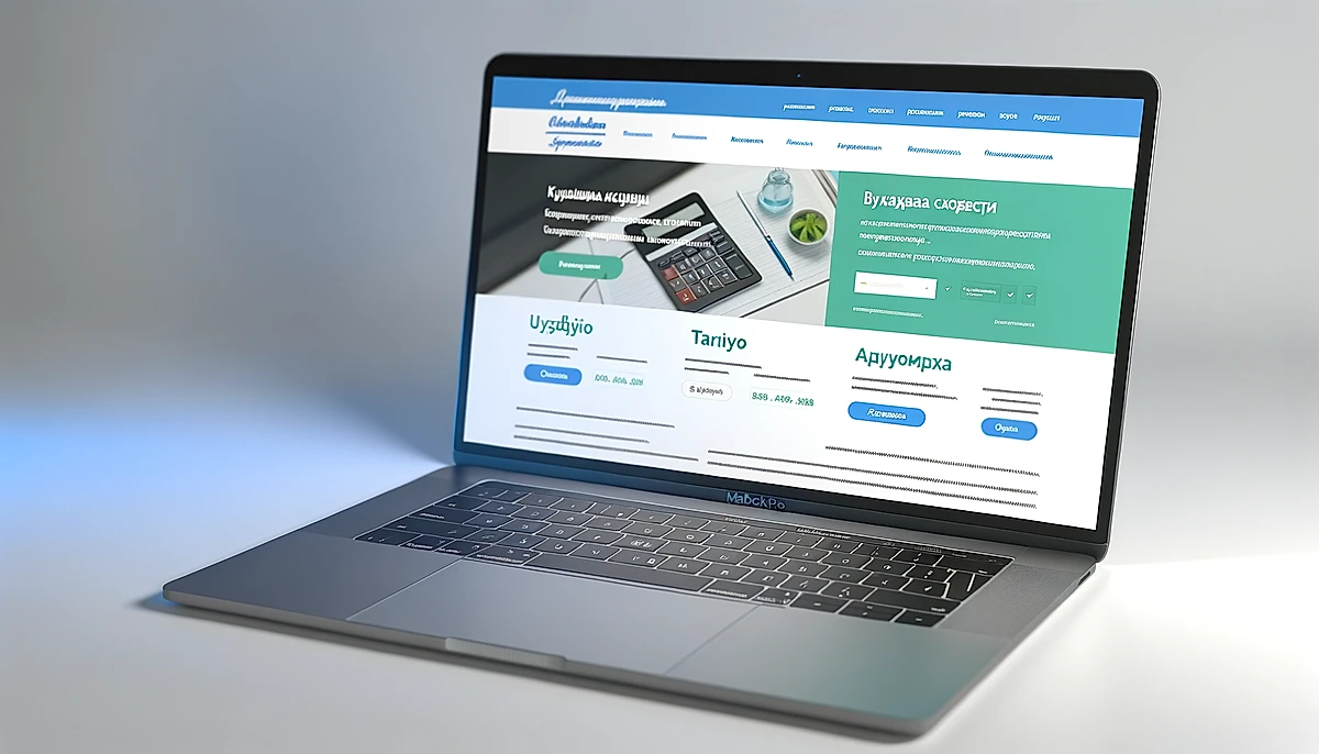 Сайт бухгалтерской компании FinExpert