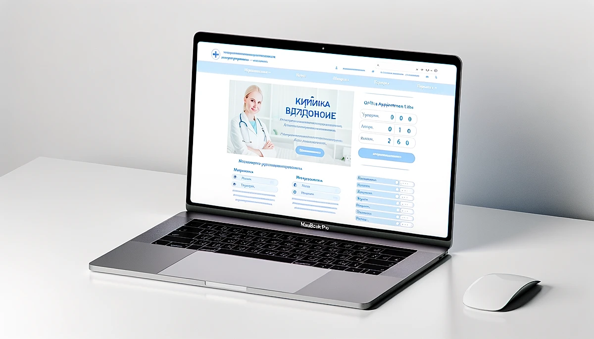 Сайт медицинской клиники