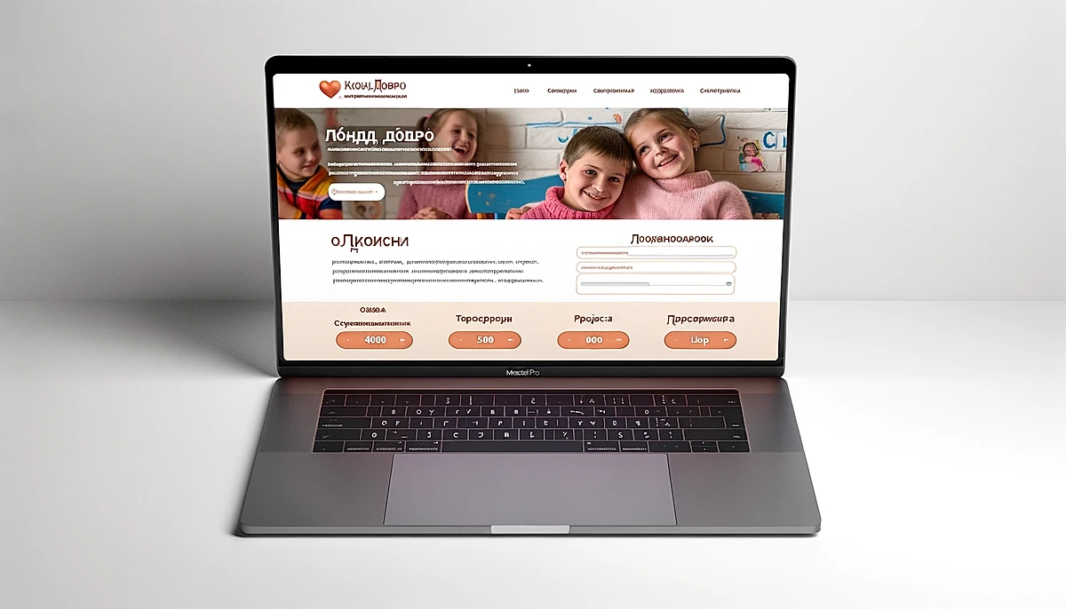 Сайт благотворительного фонда Свет