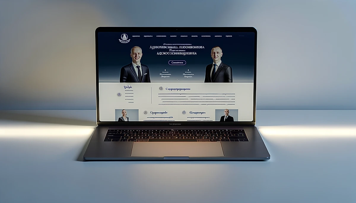 Лендинг юридической компании ЮрПрофи